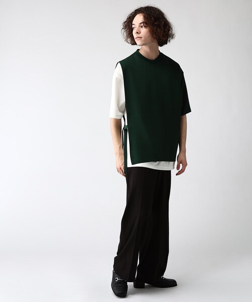 新品・タグ付き【THINGS THAT MATTER】レイヤードカットソー tk.TAKEO KIKUCHI（ティーケータケオキクチ）の「◇クウォーター