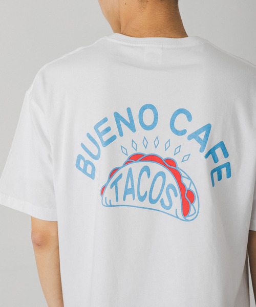 URBAN RESEARCH DOORS（アーバンリサーチドアーズ）の「TACOS プリントTシャツ（Tシャツ/カットソー・メンズ・グレー/ホワイト・LARGE/MEDIUM）」の19枚目の写真