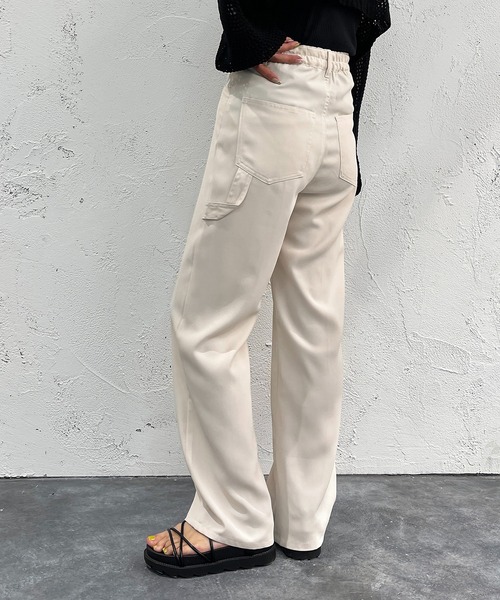 apres jour mignon(アプレジュールミニョン)の「ペインターパンツ【ZOZOTOWN限定アイテ】(その他パンツ・レディース・アイボリー/ブラック/カーキ・MEDIUM/X-LARGE/SMALL)」の7枚目の写真