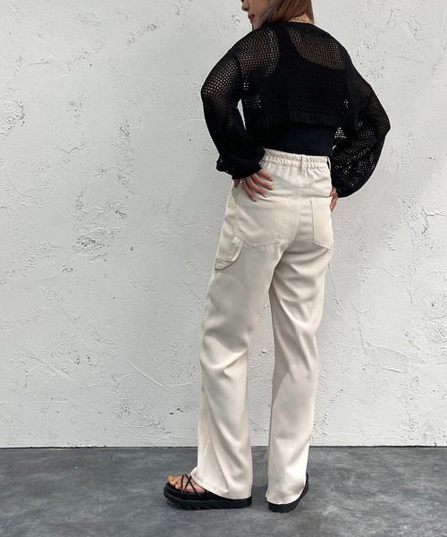 apres jour mignon(アプレジュールミニョン)の「ペインターパンツ【ZOZOTOWN限定アイテ】(その他パンツ・レディース・アイボリー/ブラック/カーキ・MEDIUM/X-LARGE/SMALL)」の10枚目の写真