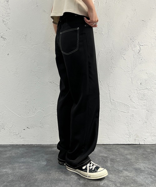 apres jour mignon(アプレジュールミニョン)の「ペインターパンツ【ZOZOTOWN限定アイテ】(その他パンツ・レディース・アイボリー/ブラック/カーキ・MEDIUM/X-LARGE/SMALL)」の13枚目の写真