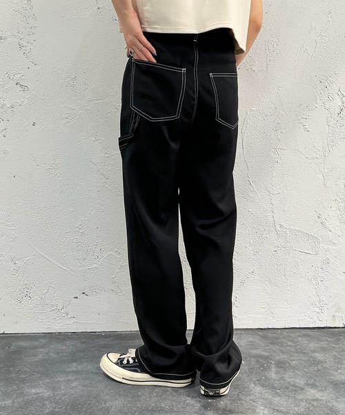 apres jour mignon(アプレジュールミニョン)の「ペインターパンツ【ZOZOTOWN限定アイテ】(その他パンツ・レディース・アイボリー/ブラック/カーキ・MEDIUM/X-LARGE/SMALL)」の14枚目の写真