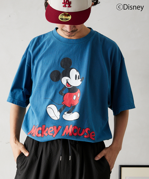 セール】【Disney / ディズニー】別注 〈ミッキーマウス〉Tシャツ（T