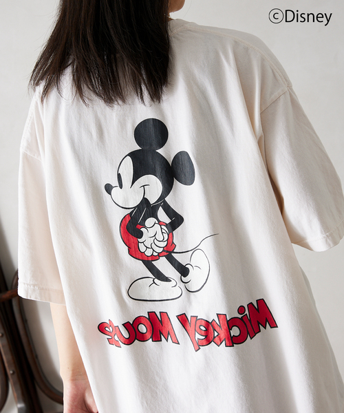 新品 CADUNE カデュネ ＜別注＞ミッキーマウス/パール付きT