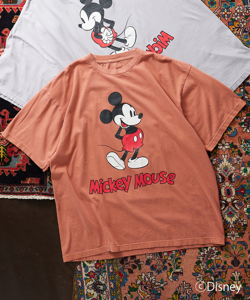 【今季新品未開封】ジャーナルスタンダード レリュームMICKEY MOUSE MICKEY MOUSE / ミッキー マウス / 別注 レイヤープリントT