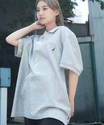 NAUTICA / ノーティカ  NEW CLASSIC - RECYCLED HONEYCOMB PIQUE ニュークラシック 半袖 無地 ポロシャツ
