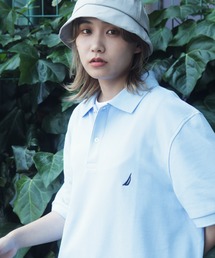 NAUTICA / ノーティカ NEW CLASSIC - RECYCLED HONEYCOMB PIQUE ニュークラシック 半袖 無地 ポロシャツ