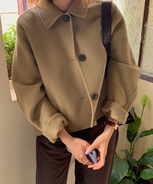 YUGA　ルーズシルエット　ショートコート
