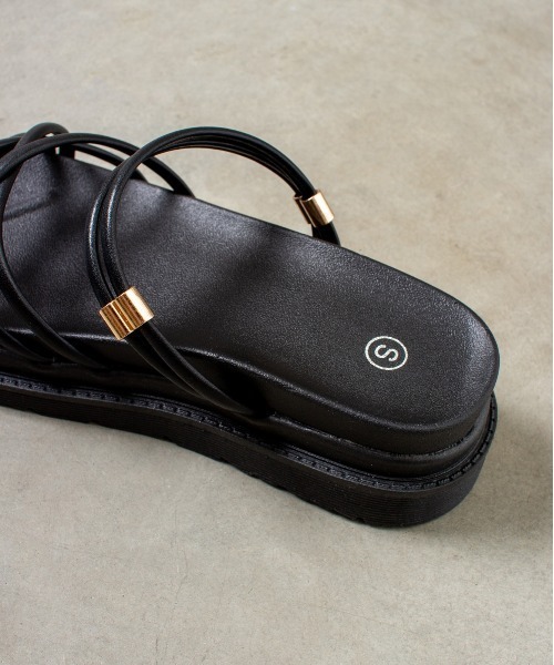 SpRay（スプレイ）の「２ＷＡＹサンダル（サンダル・レディース・ブラック/アイボリー・SMALL/MEDIUM/LARGE/X-LARGE）」の12枚目の写真