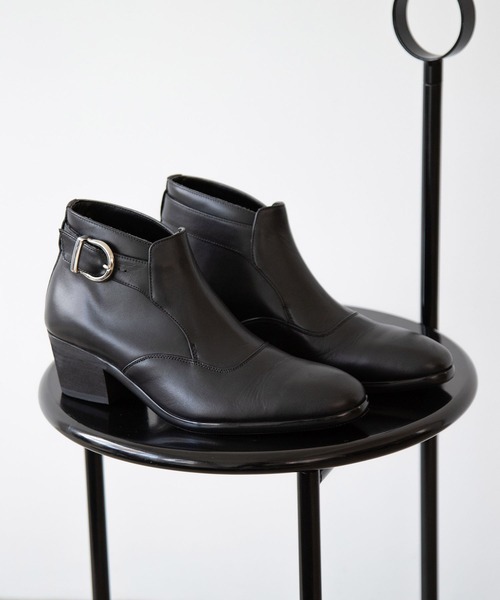 HARE（ハレ）の「シングルモンクヒールブーツ(HARE)（ブーツ・メンズ・ブラック・MEDIUM/LARGE）」の18枚目の写真