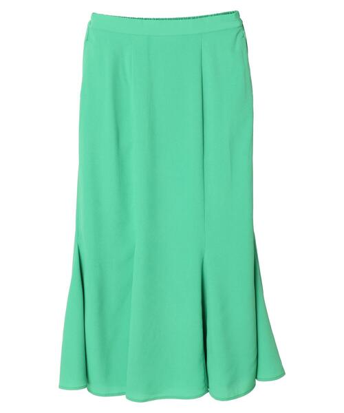 Green　Parks（グリーンパークス）の「パネル切換えマーメイドスカート（スカート・レディース・ブラック/グリーン/アイボリー・FREE）」の19枚目の写真