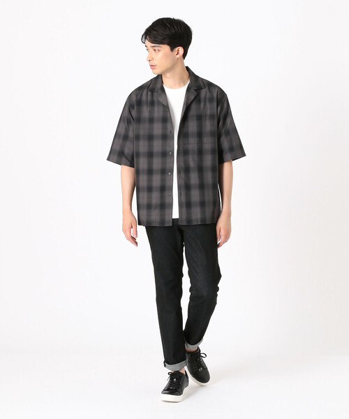 COMME CA ISM（コムサイズム）の「5ポケット　デニムパンツ（デニムパンツ・メンズ・ブラック/ネイビー・SMALL/MEDIUM/LARGE/X-LARGE）」の4枚目の写真