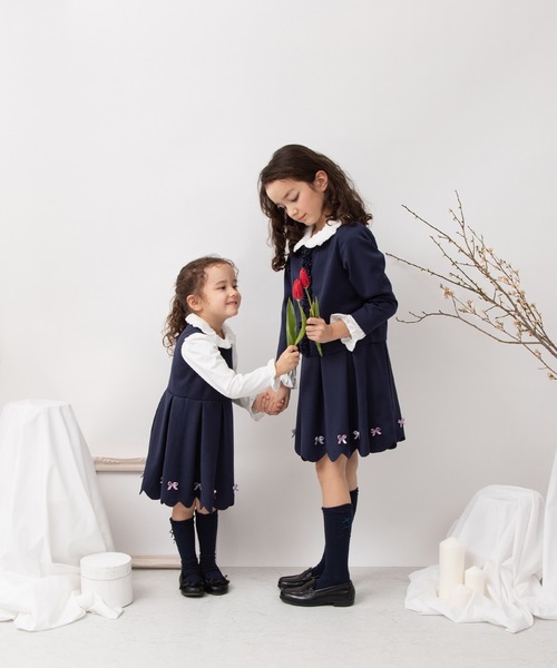 ふんわりえりのブラウス(140・150cm)（シャツ/ブラウス）｜panpantutu