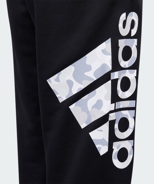 adidas（アディダス）の「ロゴ ニットパンツ / アディダス（キッズ/子供用）（スウェットパンツ・キッズ・ブルー/ブラック・140/150/160/110/120/130）」の5枚目の写真