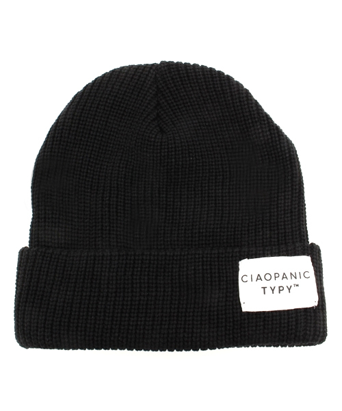 CIAOPANIC TYPY(チャオパニックティピー)の「コットン混リブニットワッチ(ニットキャップ/ビーニー・メンズ・ネイビー/ピンク/ロイヤルブルー/グレー/チャコールグレー/ブラック/パープル/マスタード/グリーン・FREE)」の2枚目の写真