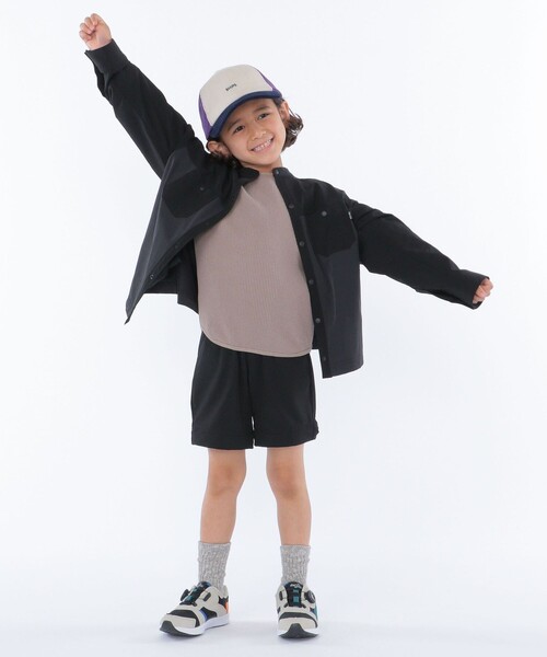SHIPS（シップス）の「SHIPS KIDS:100～130cm / ＜UVカット＞2WAY ナイロン コンバーチブル パンツ（その他パンツ・キッズ・ブラック/オリーブ・100/110/120/130）」の13枚目の写真