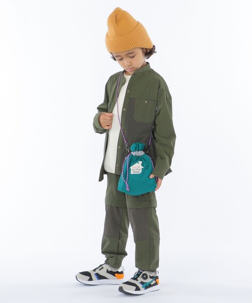SHIPS（シップス）の「SHIPS KIDS:100～130cm / ＜UVカット＞2WAY ナイロン コンバーチブル パンツ（その他パンツ・キッズ・ブラック/オリーブ・100/110/120/130）」の16枚目の写真
