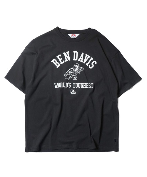 BEN DAVIS(ベンデイビス)の「《BEN DAVIS》PRINT TEE(Tシャツ/カットソー・メンズ・ホワイト/ブラック・MEDIUM/LARGE/X-LARGE/SMALL)」の2枚目の写真