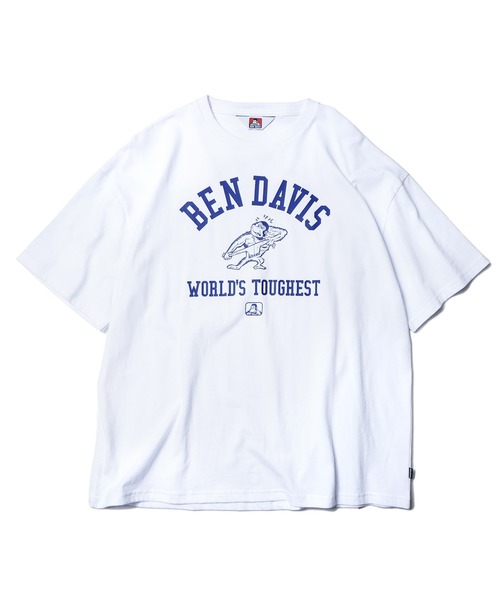 BEN DAVIS(ベンデイビス)の「《BEN DAVIS》PRINT TEE(Tシャツ/カットソー・メンズ・ホワイト/ブラック・MEDIUM/LARGE/X-LARGE/SMALL)」の3枚目の写真