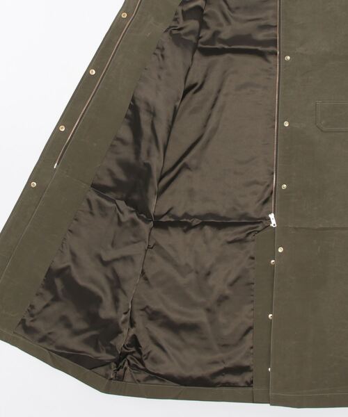 PUAL CE CIN（ピュアルセシン）の「ラグランスリーブハンティングコート（ステンカラーコート・レディース・ベージュ/カーキ・FREE）」の17枚目の写真