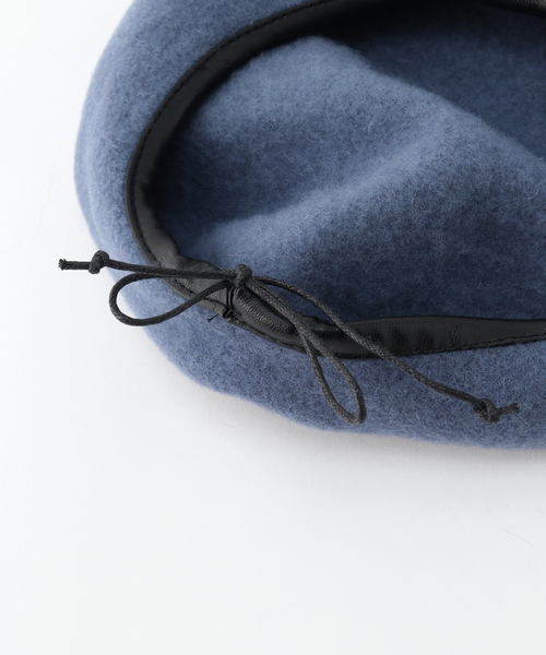 JOURNAL STANDARD relume（ジャーナルスタンダード　レリューム）の「RELUMEベレー（ハンチング/ベレー帽・レディース・ブラック/チャコールグレー/ブルー・FREE）」の17枚目の写真