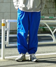 【UNIIT/ユニット】撥水 ビッグシルエット ナイロン 裏総メッシュ ワイド トラックパンツ セットアップ対応可能アイテム