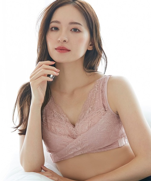 izumi BODY LABO(イズミボディラボ)の「【3段階で調整可能なフロントでクロスさせたサイドホック】ナイトブラ(ナイトブラ・レディース・ブラック/ネイビー/ピンク/チャコール・LL/S/M/L)」の18枚目の写真