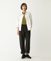 パンツ MargaretHowell CottonTwill 2tuck Slacks MARGARET HOWELL（マーガレットハウエル）の「COTTON TWILL