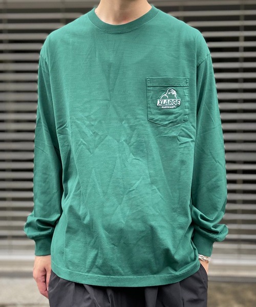 XLARGE（エクストララージ）の「【XLARGE】ポケットロンTEE 長袖ロゴT