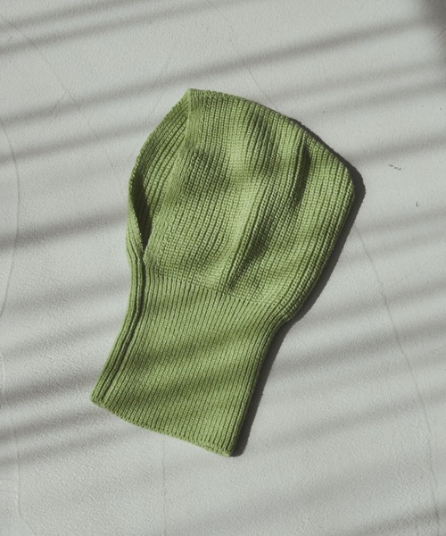 ANGIE（アンジー）の「リブニットバラクラバ（ネックウォーマー/スヌード・レディース・アイボリー/オリーブ/ブラック/杢グレー・FREE）」の13枚目の写真