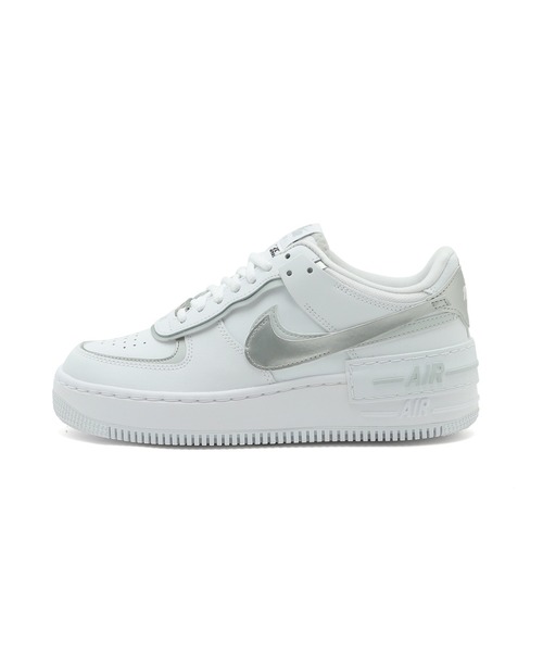 NIKE（ナイキ）の「【NIKE】ナイキ エアフォース1 シャドウ ウィメンズシューズ（スニーカー・レディース・ホワイト/ホワイト系その他・22.5cm/23.5cm/24.5cm/25.5cm/23/24/25/26）」の16枚目の写真