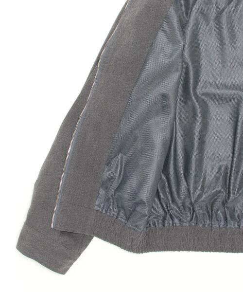 XU/エックスユー】bi-color jacket/ ジップジャケット ジップアップ