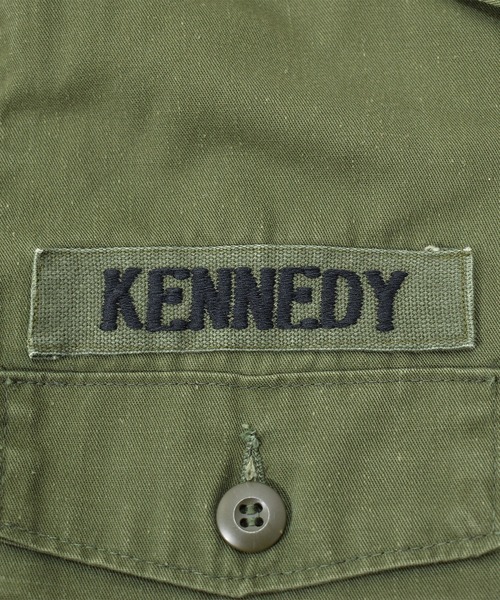 VINTAGE（ヴィンテージ）の「【ヴィンテージ古着】70s US.ARMY ワッペン刺繍 ユーティリティシャツ（ミリタリージャケット・メンズ・カーキ・MEDIUM）」の7枚目の写真