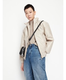 ARMANI EXCHANGE | 【A|X アルマーニ エクスチェンジ】クロコ柄　フェイクレザーブルゾン(ブルゾン)