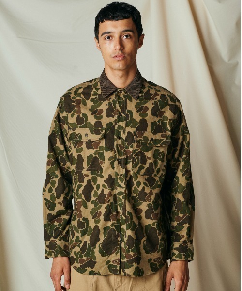 PENNEYS(ぺニーズ)の「PENNEYS/ペニーズ CLASSIC W-FLAP FLANNEL SHIRTSクラシックダブルフラップフランネルシャツユニセックス(シャツ/ブラウス・メンズ・カモフラージュ/その他1・MEDIUM/LARGE)」の2枚目の写真
