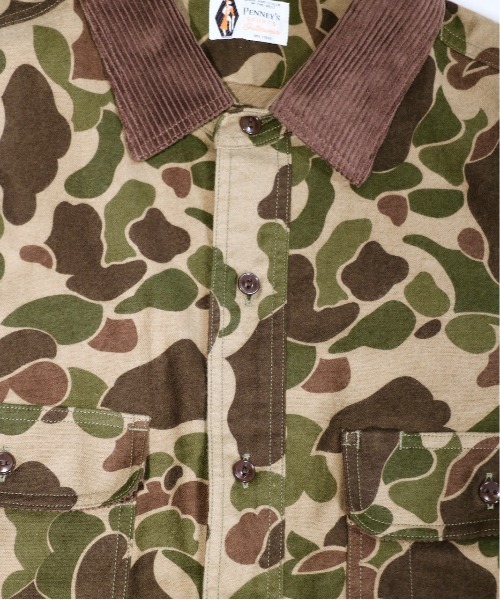 PENNEYS(ぺニーズ)の「PENNEYS/ペニーズ CLASSIC W-FLAP FLANNEL SHIRTSクラシックダブルフラップフランネルシャツユニセックス(シャツ/ブラウス・メンズ・カモフラージュ/その他1・MEDIUM/LARGE)」の7枚目の写真