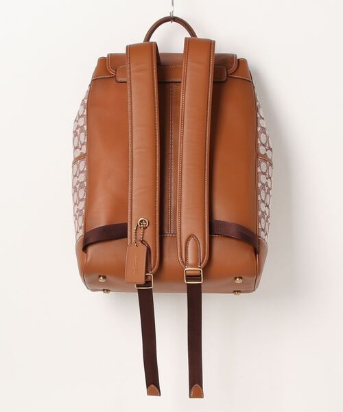 COACH(コーチ)の「フランキー バックパック・シグネチャー COACH(コーチ)の「フランキー バックパック・シグネチャー