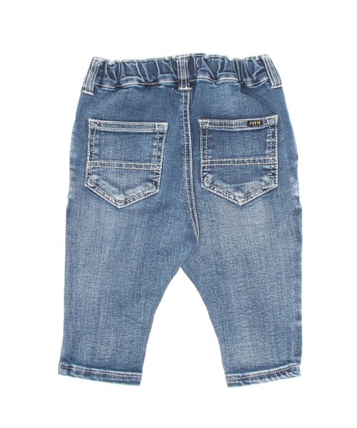 FITH(フィス)の「ストレッチデニムタックテーパード ロングパンツ(デニムパンツ・キッズ・ブルー/ネイビー・90/100/110/120/80)」の3枚目の写真
