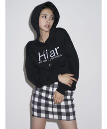 GYDA | 【セットアップ着用可】Hilarショートスウェットパーカー(パーカー)