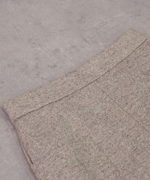 IAMUSE（アイアミューズ）の「ヘリンボーンフロントスリットナロースカート S0854【IAMUSE】（スカート・レディース・アイボリー/グレー・FREE）」の22枚目の写真