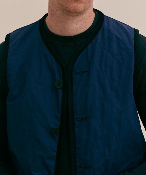 LAVENHAM（ラベンハム）の「Cotton Unwadded Gilet Mens / コットン