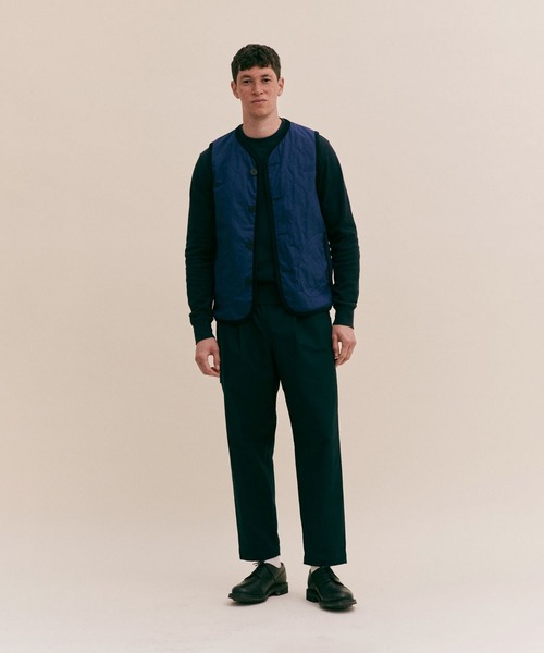 LAVENHAM（ラベンハム）の「Cotton Unwadded Gilet Mens / コットン