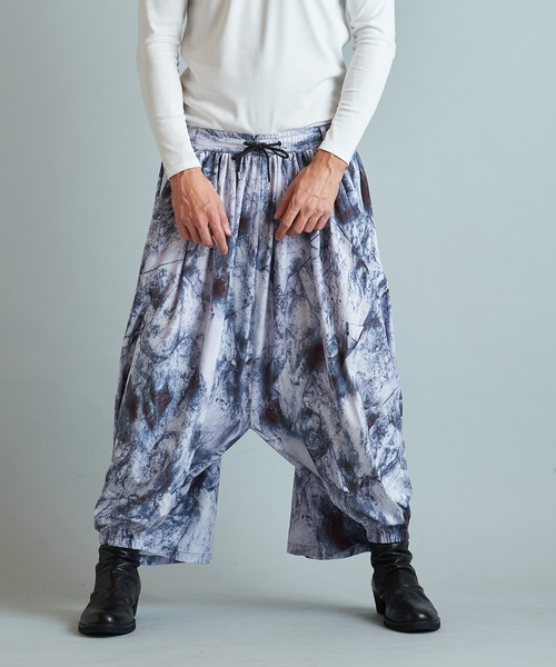 NO ID.（ノーアイディ）の「【NO ID.】Fluttering Baggy Trousers / フラッタリング バギー トラウザーズ（スラックス・メンズ・ミックスグレー/ブラック/グレー・1/2）」の13枚目の写真