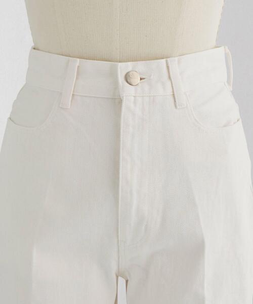 LOEFF（ロエフ）の「＜LOEFF＞13.5OZ ホワイトデニム テーパードパンツ