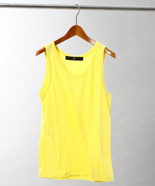 BEAUTY&YOUTH UNITED ARROWS（ビューティーアンドユースユナイテッドアローズ）の「【WEB限定】by ∴ ヘザー タンクトップ（タンクトップ・メンズ・ホワイト/ブラック/グレー/ダークグレー/ターコイズブルー/イエロー/ネイビー・MEDIUM/LARGE）」の7枚目の写真