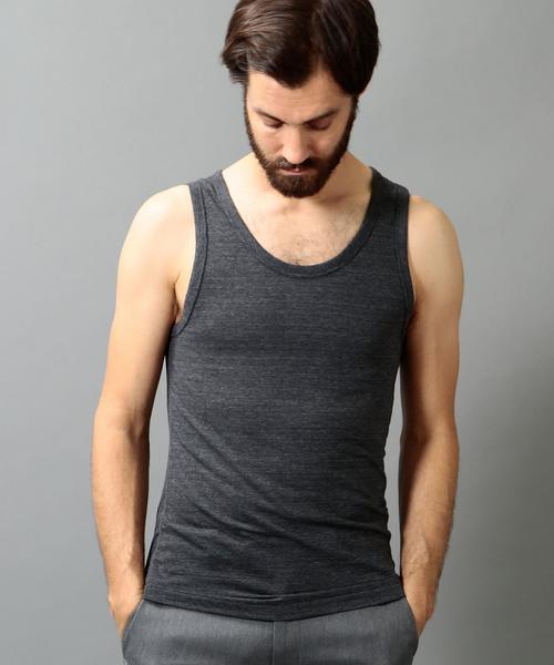 BEAUTY&YOUTH UNITED ARROWS（ビューティーアンドユースユナイテッドアローズ）の「【WEB限定】by ∴ ヘザー タンクトップ（タンクトップ・メンズ・ホワイト/ブラック/グレー/ダークグレー/ターコイズブルー/イエロー/ネイビー・MEDIUM/LARGE）」の10枚目の写真