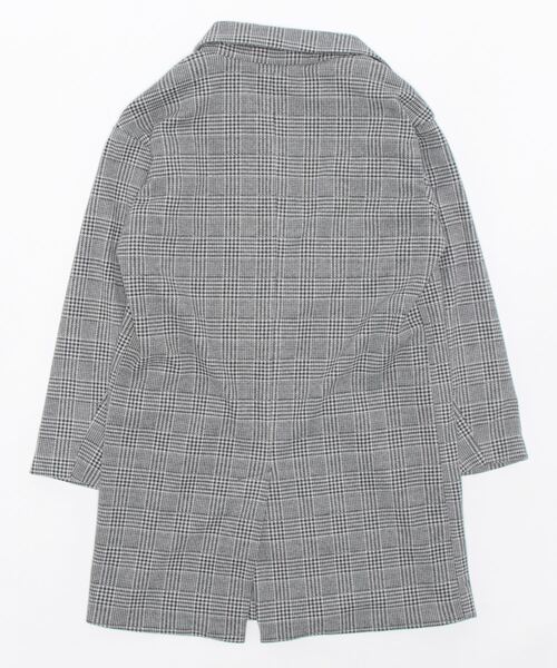 AZUL by moussy(アズールバイマウジー)の「WASHABLE OVER CHESTER COAT/ウォッシャブルオーバーチェスターコート(チェスターコート・メンズ・ライトグレー/ブラック系その他・MEDIUM/LARGE)」の3枚目の写真