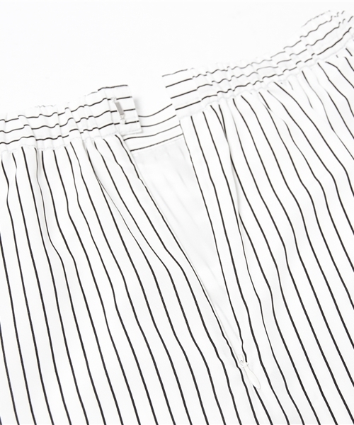 603（ロクマルサン）の「603 ストライプタックスカート（スカート・レディース・ホワイト・FREE）」の11枚目の写真