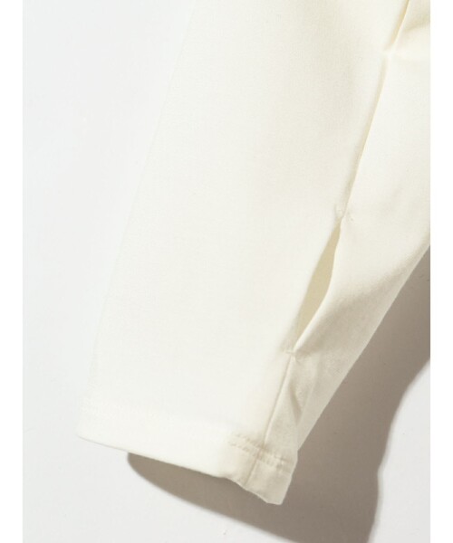 MIDIUMISOLID（ミディウミソリッド）の「クルーネックインナー プルオーバー（Tシャツ/カットソー・レディース・グリーン/カーキ/ブラック/オフホワイト・38/48）」の18枚目の写真