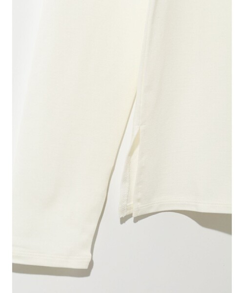 MIDIUMISOLID（ミディウミソリッド）の「クルーネックインナー プルオーバー（Tシャツ/カットソー・レディース・グリーン/カーキ/ブラック/オフホワイト・38/48）」の19枚目の写真